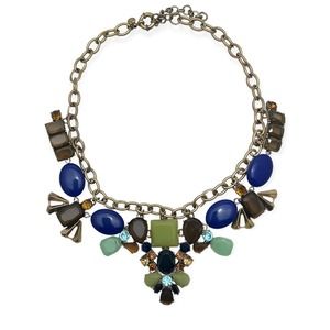 J. Crew Statement Necklace with Rhinestone Detail